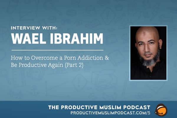 How to Overcome Porn Addiction & Be Productive Again with Wael Ibrahim:  Part 2 - ProductiveMuslim.com