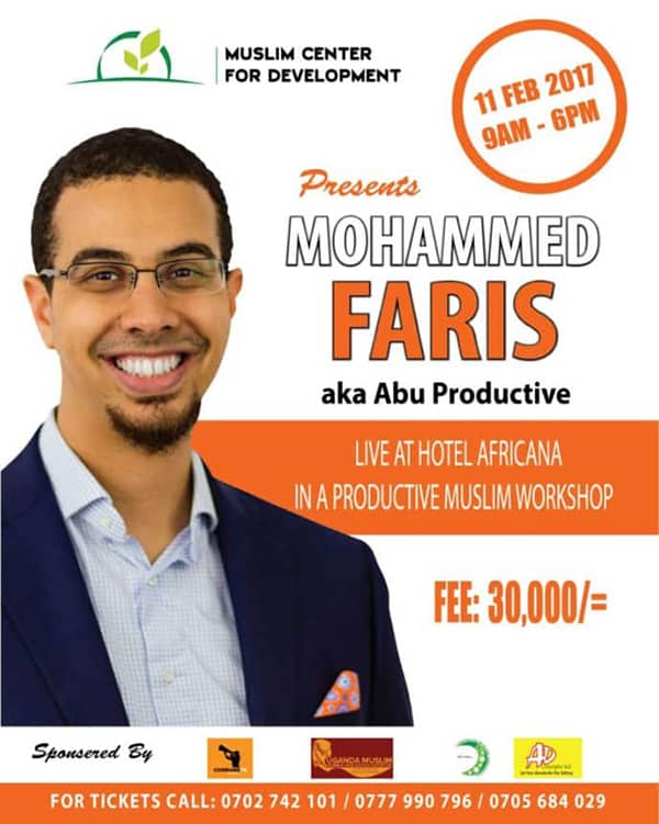 ProductiveMuslim East Africa Tour + Book Launch (February 2017) | ProductiveMuslim